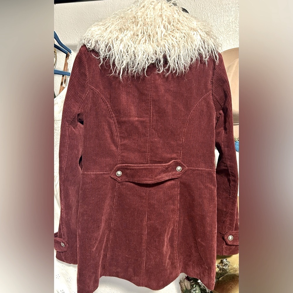 UFT NWT Free People Lady Lane corduroy coat Size Small - Picture 9 of 16